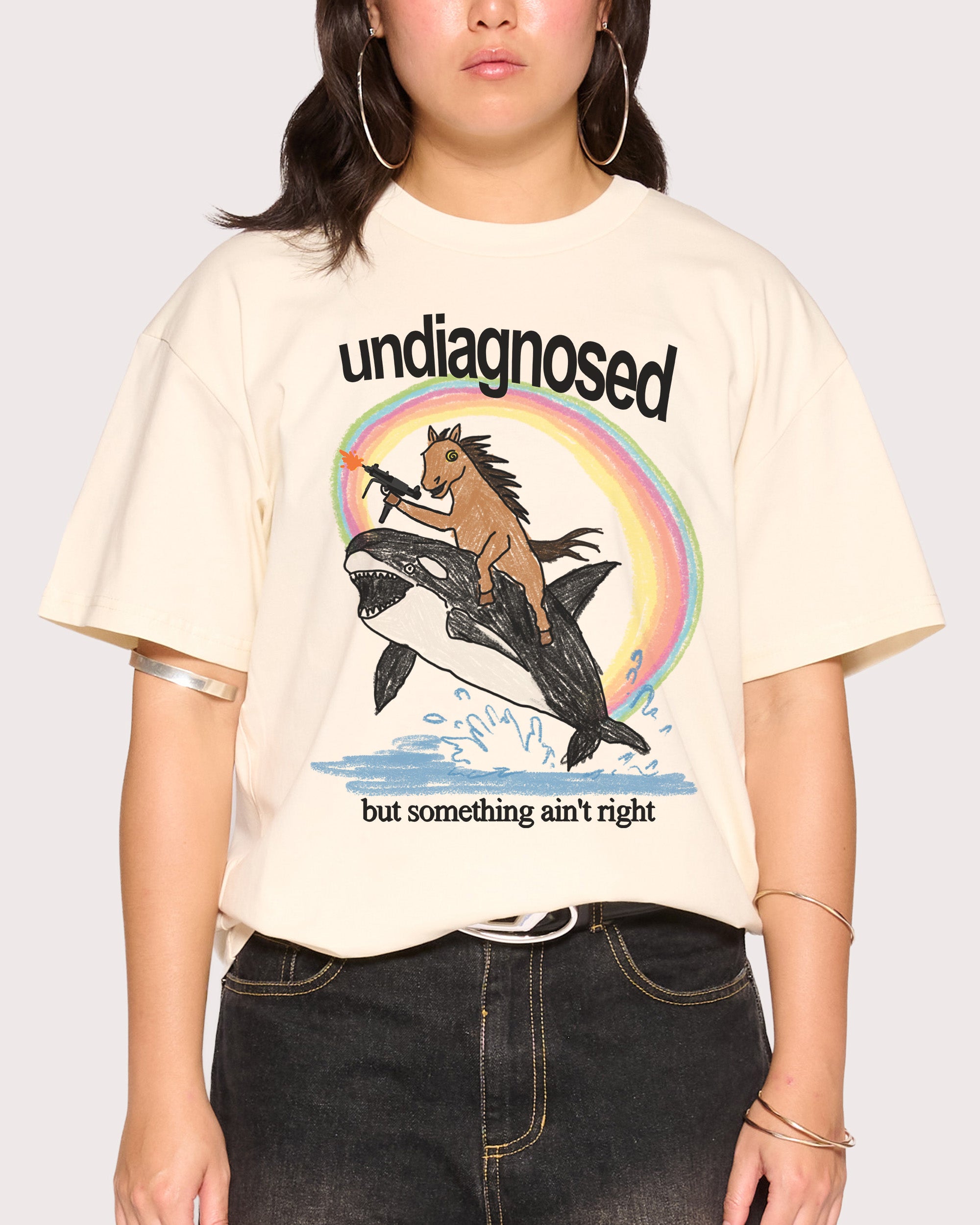 Streetwear Brand Clothing - T-shirt grafica in cotone con meme