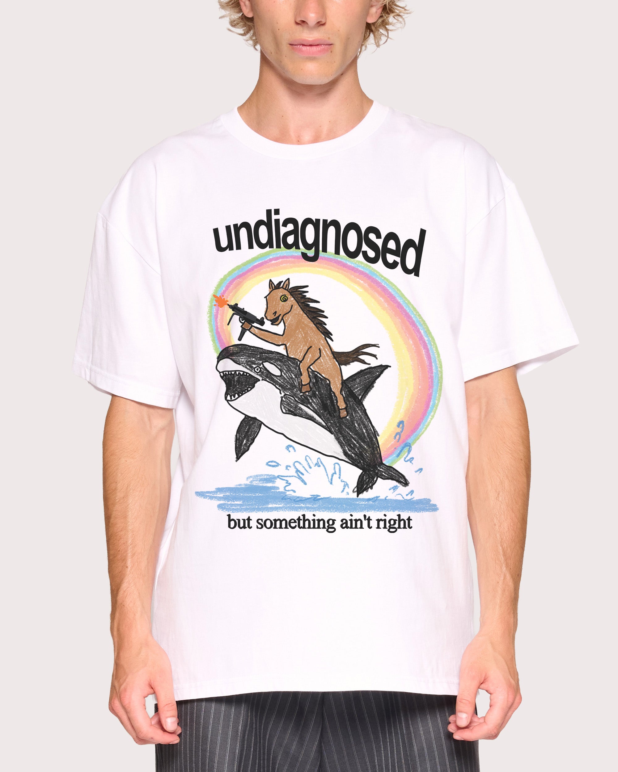 T-shirt grafica in cotone con  - Streetwear Brand Clothing recensione e prezzo
